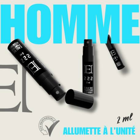 Allumette Echantillon Parfum 222 - Ambre Délicat