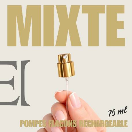 Pompes Parfum prestige - 75ml Rechargeable